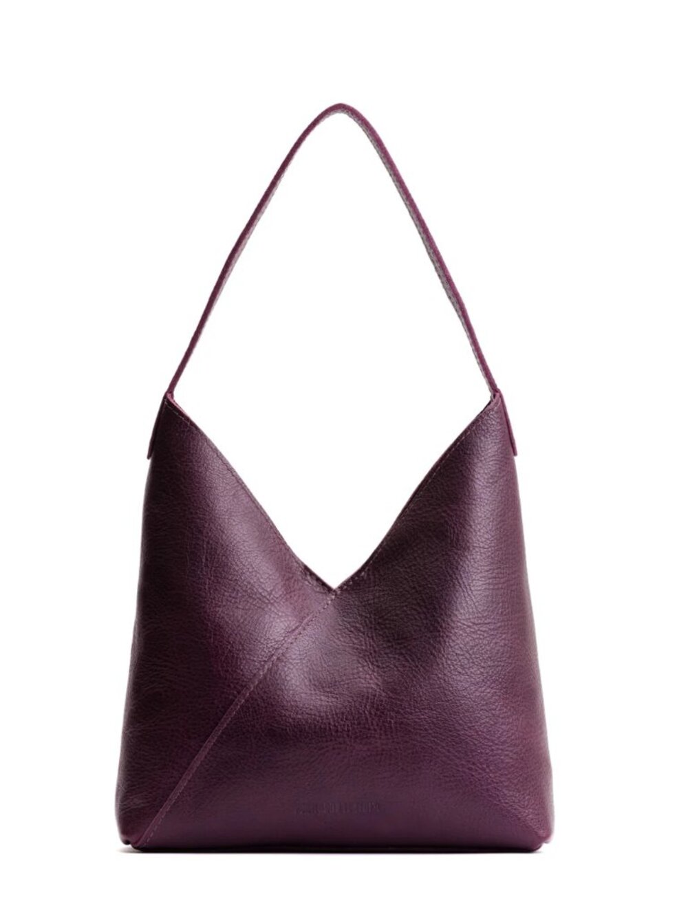 Portland Leather Group Large Naomi Plum